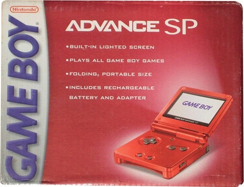 Red deals Gameboy Advance SP AGS-001